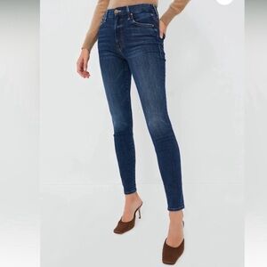 MOTHER High Waisted Looker Skinny Jeans Photo Finish Sz 28